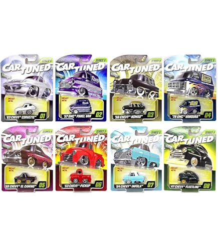 Amazon.com: 1:64 Series 1 Hobby Line Assortment 8 Car Set